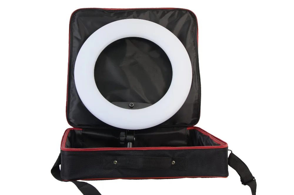 Yidoblo FD-480II Pink Bi-color Studio Ring Light with bag LED Video Light Lamp Photographic Macro Lighting 5500K 480LED Lights