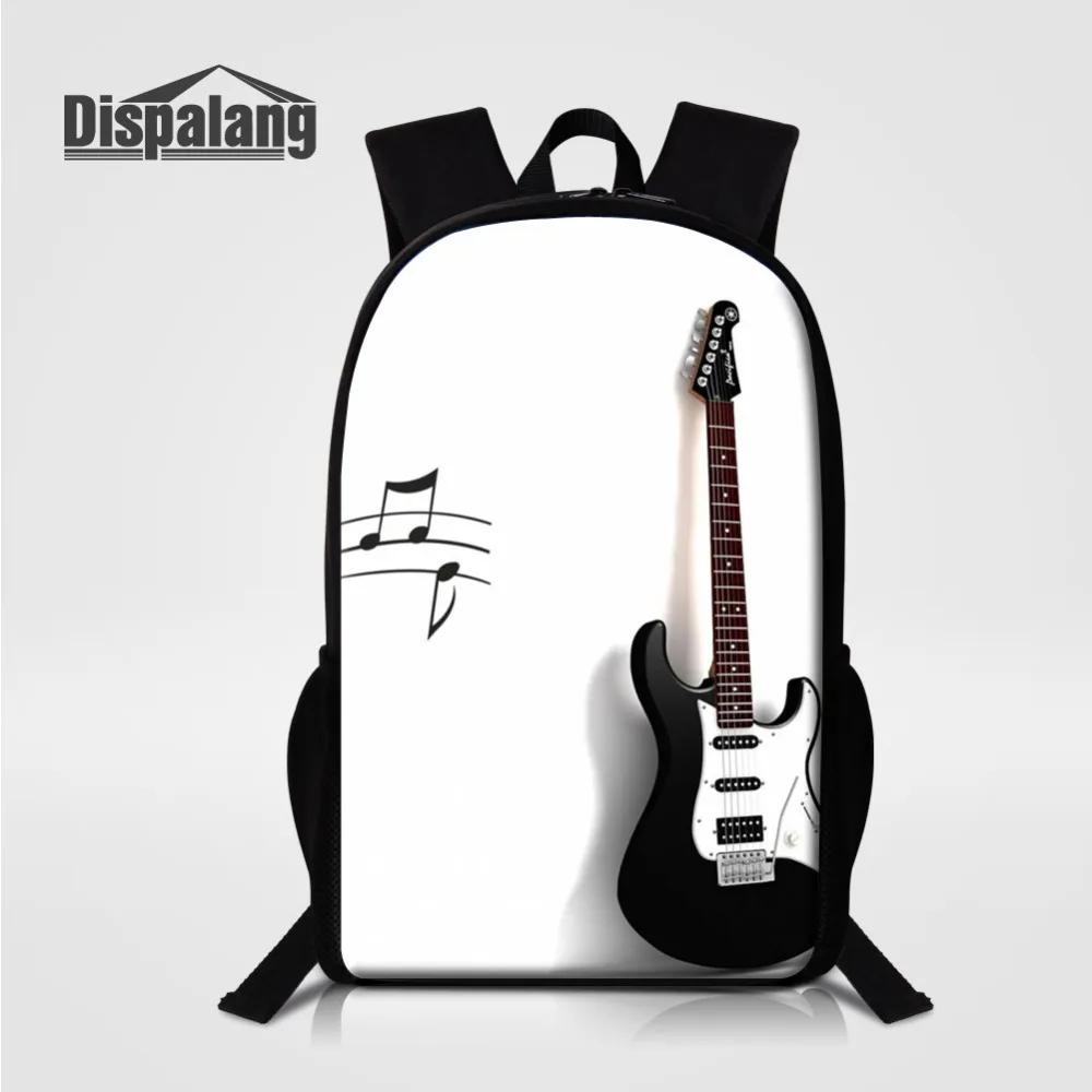 

Male Custom Schoolbag Children Fashion School Bags Violin Backpack Musical Note Bookbag Mochila Women Travel Shoulder Bag