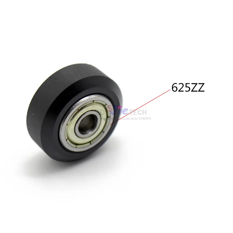 10pcs CNC Openbuilds Plastic wheel POM Perlinwith 625ZZ MR105ZZ Idler Pulley Stainless steel Wheel V type for V-Slot/3D printer