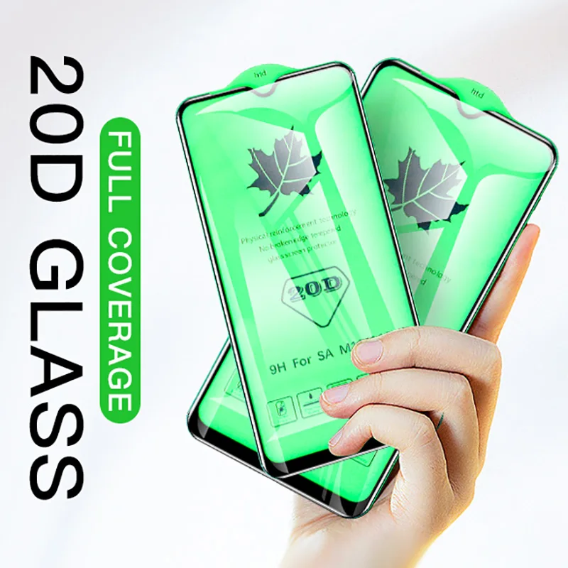 20D Tempered Glass On For Samsung Galaxy A30 A50 A10 A20 A40 A70 Screen Protector For Samsung M10 M20 M30 Protective Glass Film