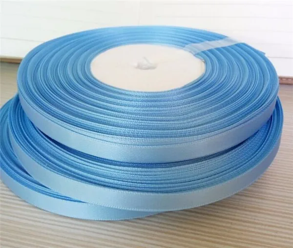Ribbli 3 Rollos De Cinta De Satén Roja De Doble Cara Para Manualidades, Total 30 Yardas, (1/4 Pulgada X 10 Yardas, 5/8 Pulgada X 10 Yardas, 1 Pulgada X 10 Yardas