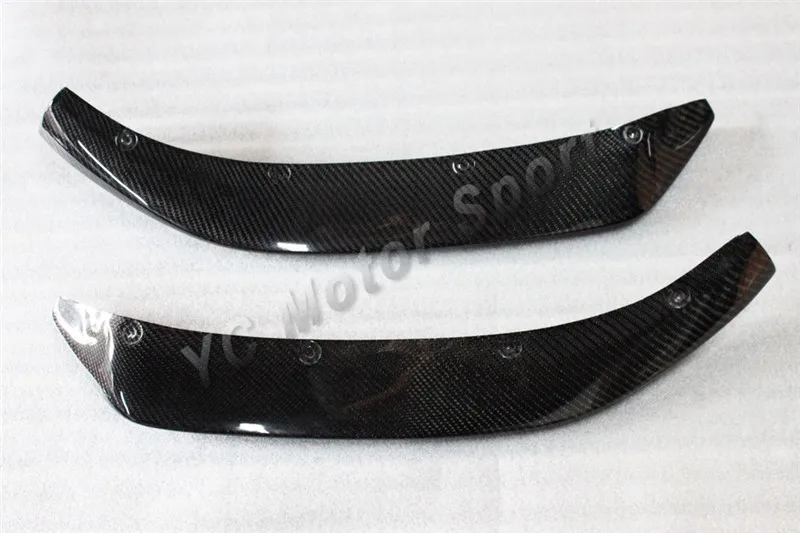 Car Accessories Carbon Fiber Front Bumper Cover 2pcs Fit For 2010-2013 A1 Front Bumper Addon Car-styling