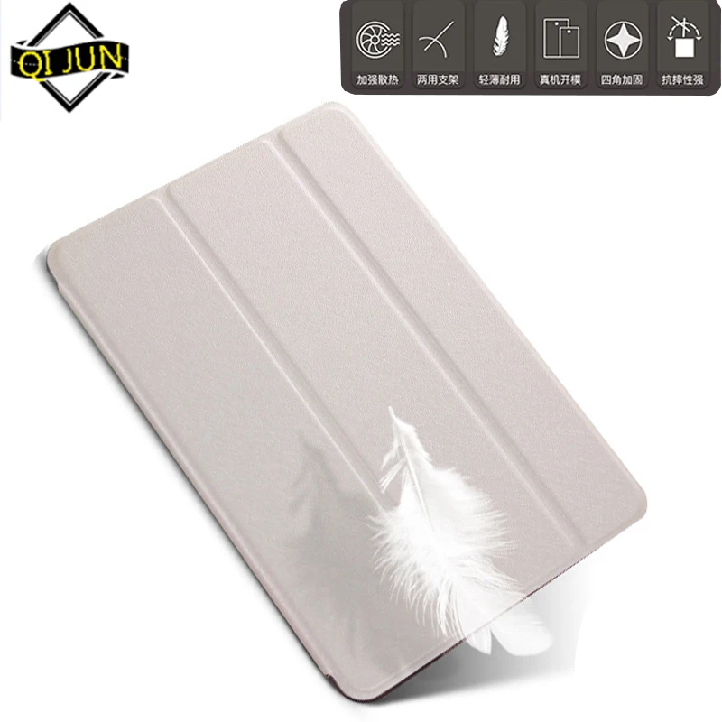 Coque de tablette à rabat en cuir avec support magnétique intelligent, étui pour Samsung Galaxy Tab lt9.7 pouces SM Tbarding T813 T815 T819