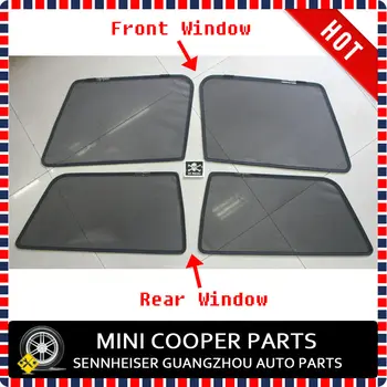 Hot Sale 1 Set Black Car Sunshade Auto Accessories Car Styling Car Sun Visor Window Sunshade For mini cooper F56