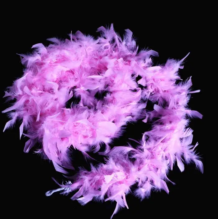 

Feather boa 200cm burlesque showgirl hen night fancy dress party dance costume accessory wedding festive DIY decoration 17colors