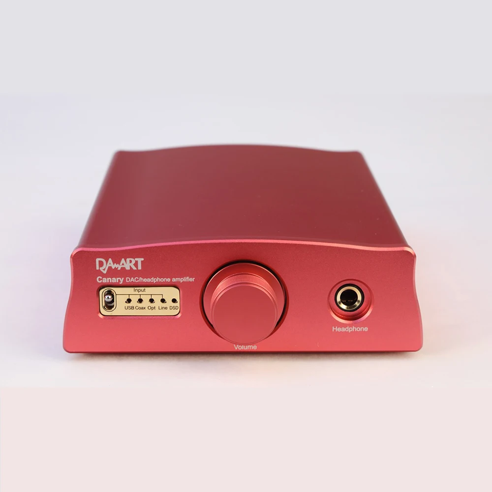 Yulong Audio DAART Canary  ESS9018MK2 XMOS DSD256 PCM384KHz Coaxial Optical USB DAC Desktop Headphone Amplifier