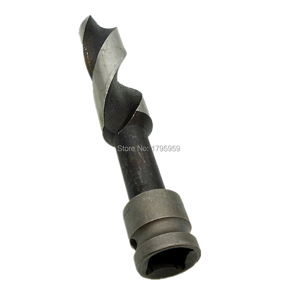 Ridotto Shank Drills Metrica Hss Drill Bits Diametro Lama 22mm HSS Punte Elicoidali In Acciaio Al Carbonio 1/2 "Sq. convertitore Adattatore