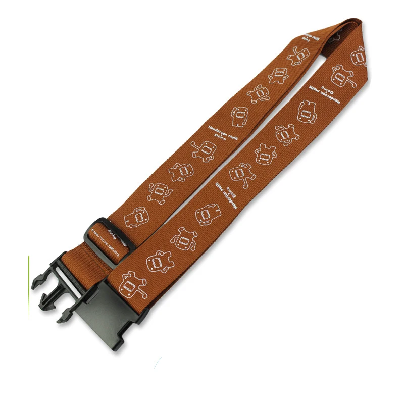 Practical luggage lanyards adjustable luggage straps printing luggage straps lowest price+escrow accepted