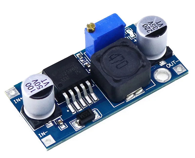 1PCS High Quality 3A Adjustable DCDC LM2596 LM2596S input 4V-35V Output 1.23V-30V dc-dc Step-down Power Supply Regulator module