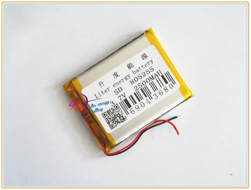 805255 2500mAh 3.7v plus Taiwan protection board