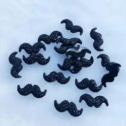 30pcs 7*16mm Beard shape Flatback Resin Rhinestones crafts clothing Jewelry Accessories DIY decoration -S89