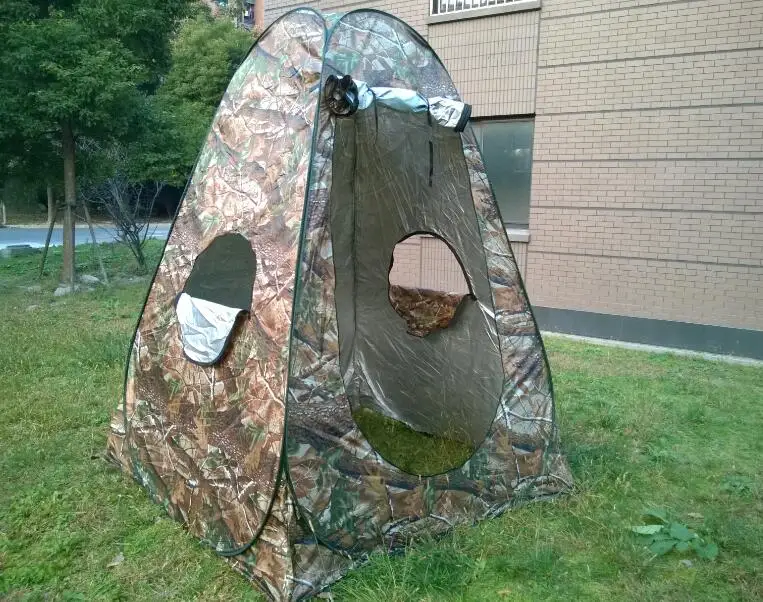 High Quality Automatic Pop Up Single Person Camouflage Dressing Bath Fishing Photography Bird Watching Bird Tent