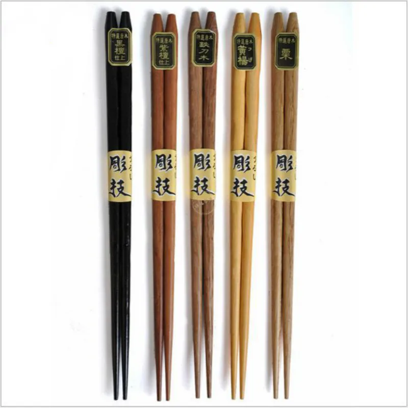 Essstäbchen aus Holz, Geschenkbox, Hochzeitsgeschenke, chinesische Merkmale, Überseegeschenke, Essstäbchen aus Holz, Essstäbchen-Set, Holzküche – Detail 29