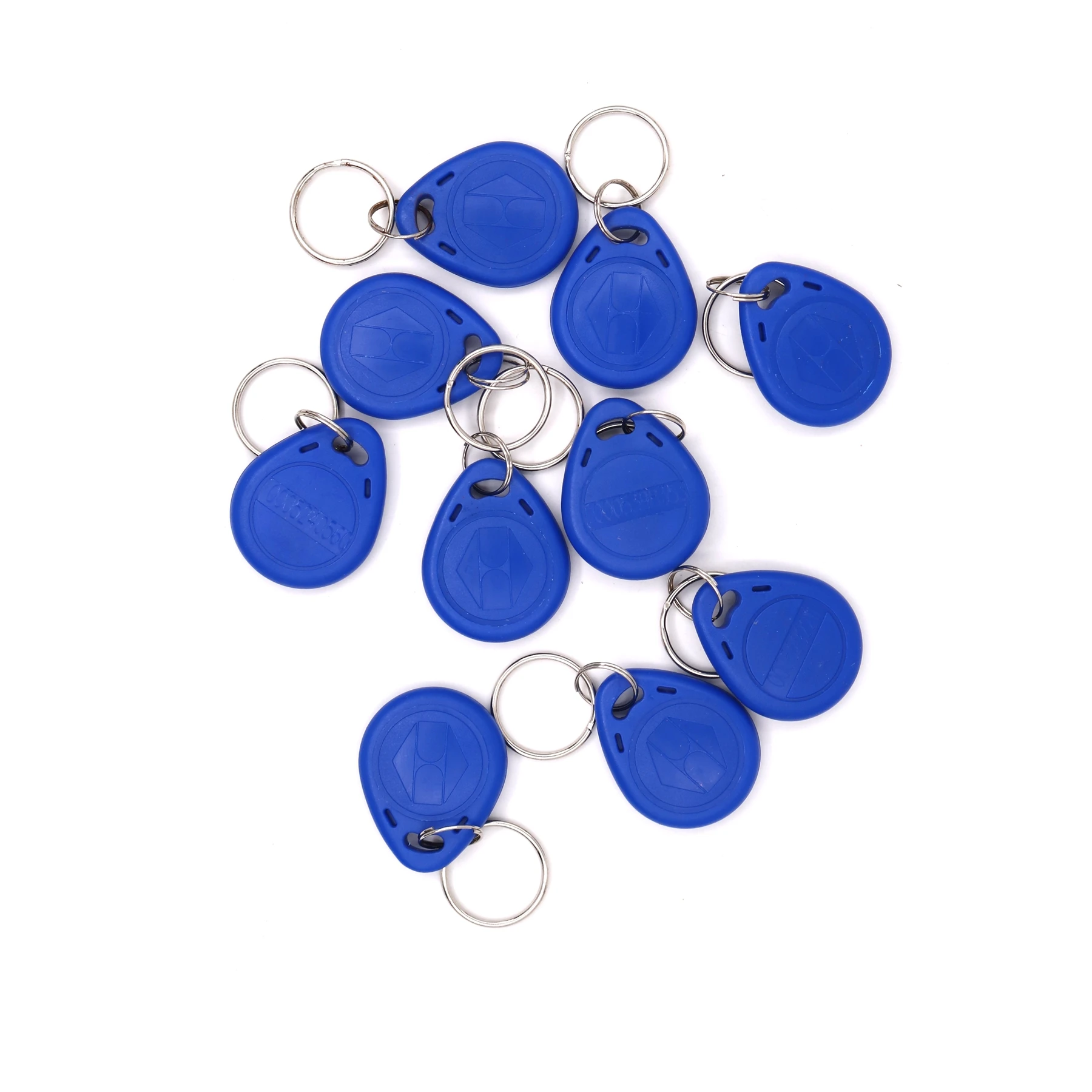 10PCS RFID 125KHz EM ID 4100 Keyfobs Tags ID Card Access Control