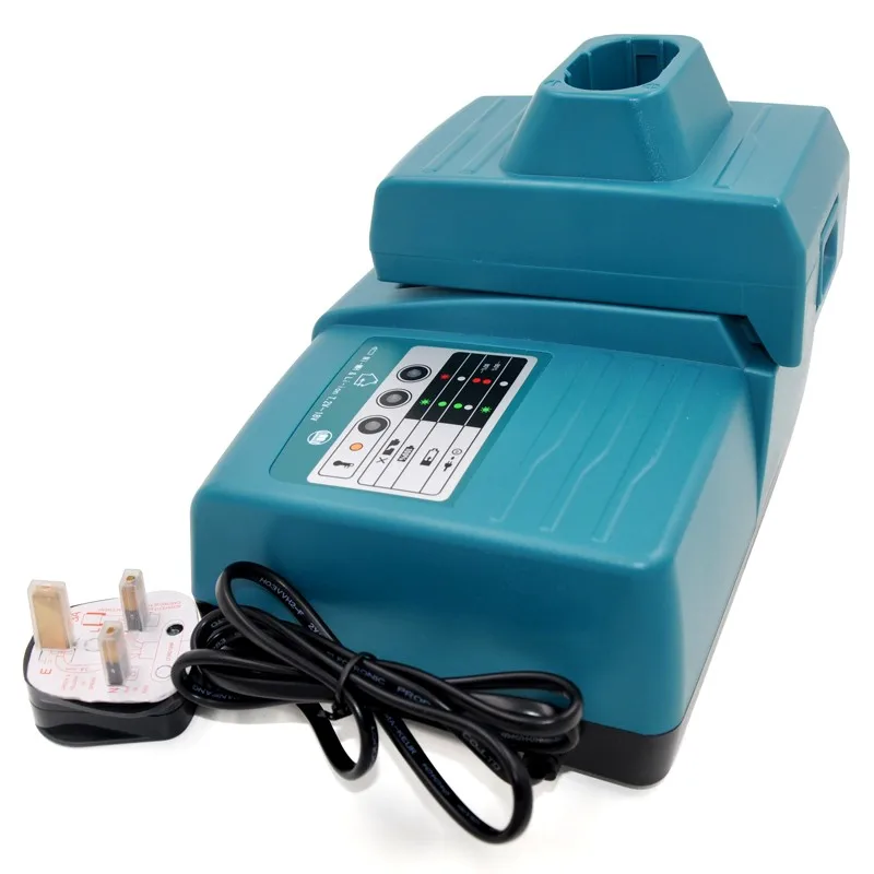 NEW Replacement Power Tool Battery Charger for Makita BL1830 Bl1430 DC18RC DC18RA, Lithuim ion & NI-MH