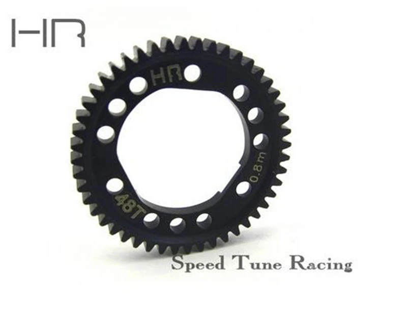 Steel Spur Gear 0.8 Metric Pitch for Traxxas Slash 4x4  Stampede 4x4 with center diff