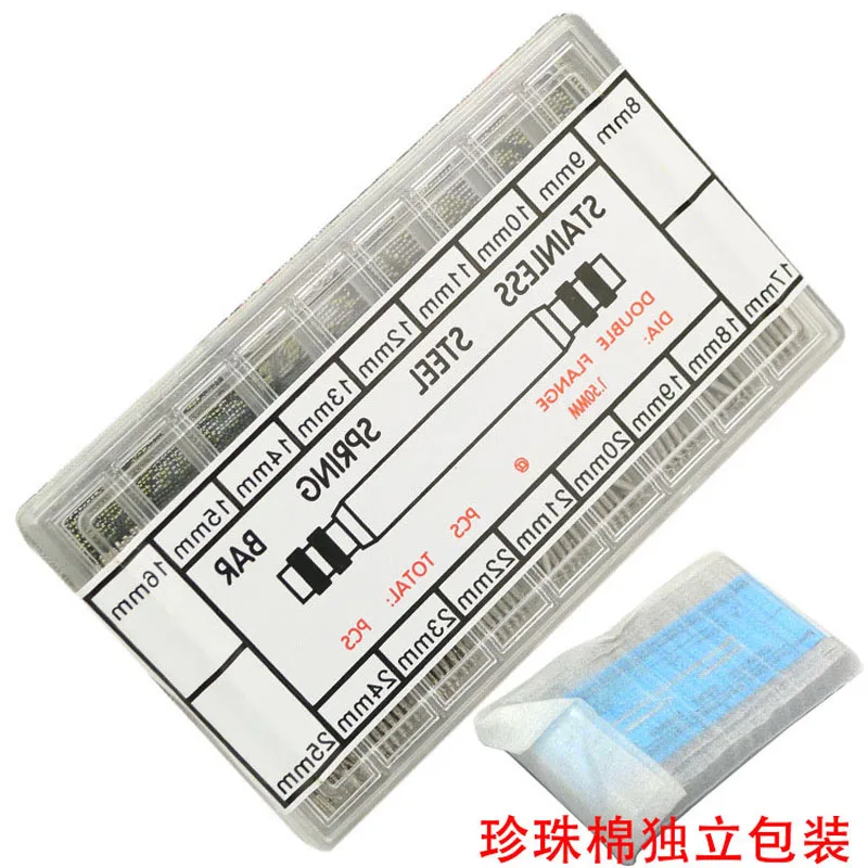 360PCS Watch Repair Tool Kit Watch band Pin Spring Bar Release Pins 8 9 10 11 12 13 14 15 16 17 18 19 20 21 22 23 24 25mm