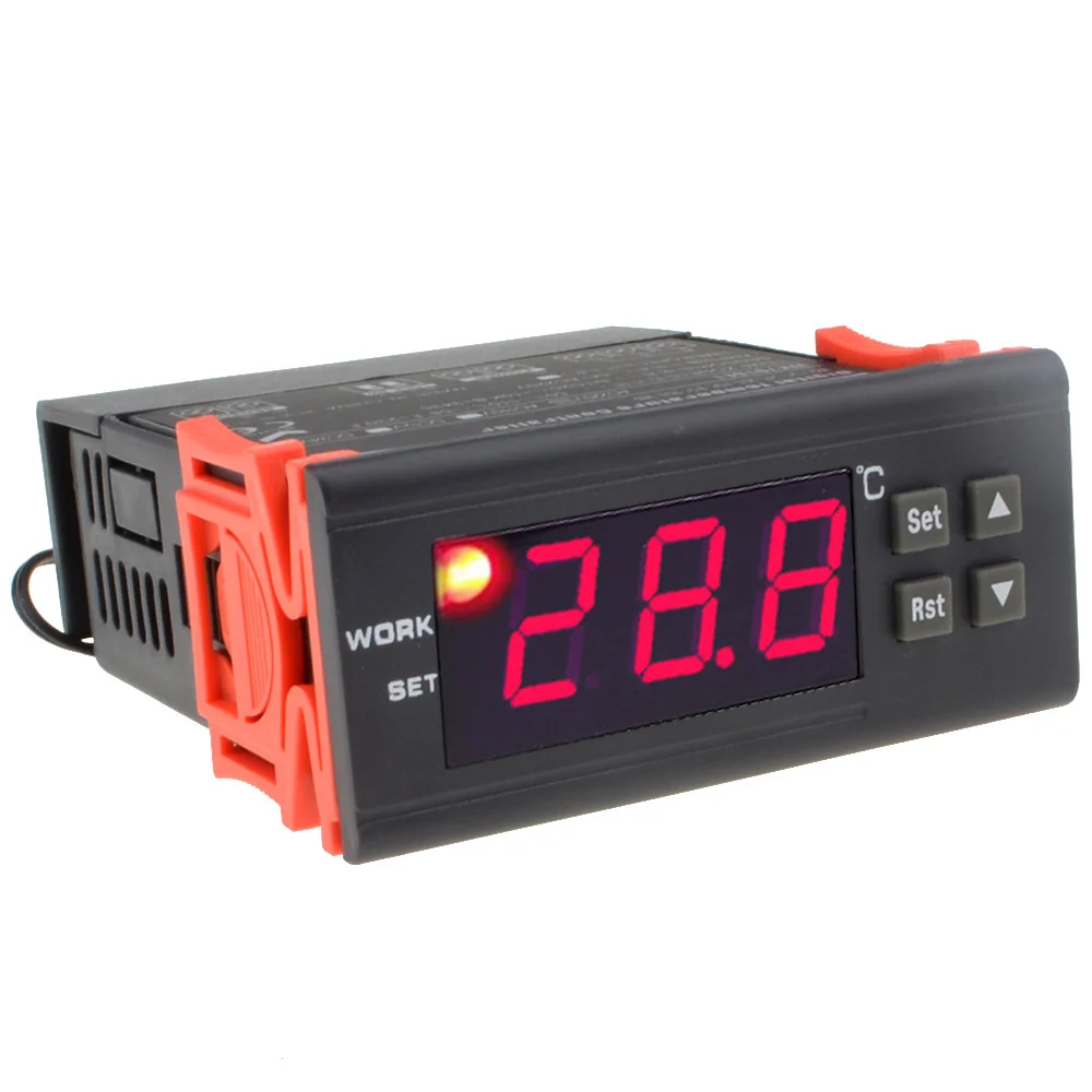 

Digital Electronic Temperature Controller Thermostat WH7016E 220V 110V 12V 24V