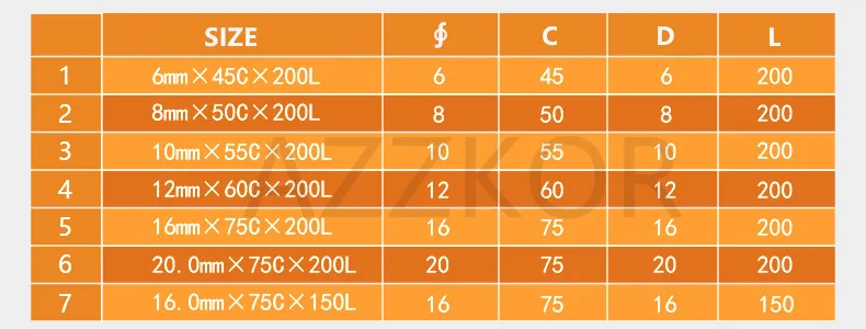 Fräser mit Legierungsbeschichtung, Wolframstahl-Werkzeug, CNC-Schaftfräser, verlängerte Top-Länge 75L/100L, Großhandels-Set, Flachboden-Langfräser AZZKOR – Detail 4