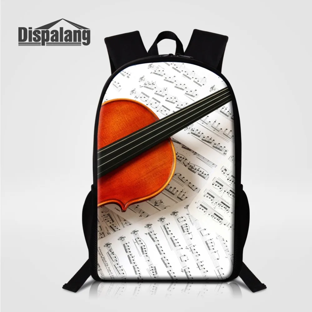 

Dispalang Children School Bags Violin Musical Note Backpack For Girls Mochilas Mujer Women Travel Shoulder Bag Kids Bagpack Pack