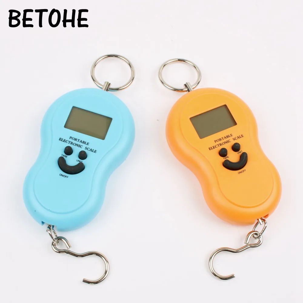 BETOHE Portable Scales Hook Scale Portable Scales Gourd Weighing 50kg Courier