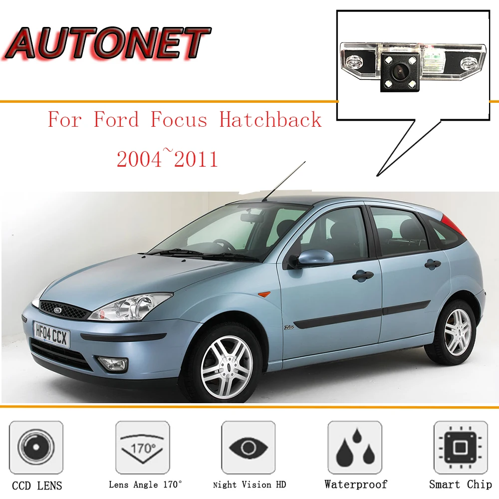 

AUTONET Rear View camera For Ford Focus Hatchback 2004~2011/CCD/Night Vision/Reverse Camera/Backup Camera/license plate camera