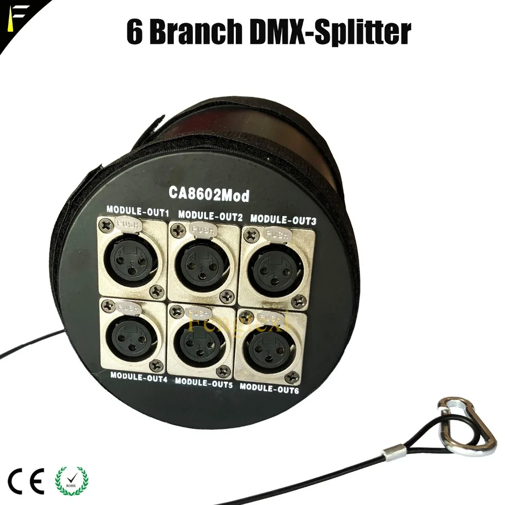 Imagem -03 - Divisor de Canais para Módulo Dmx Divisor de Sinal Isolamento Óptico Distribuidor Dmx512 Canais para Todo o Mundo