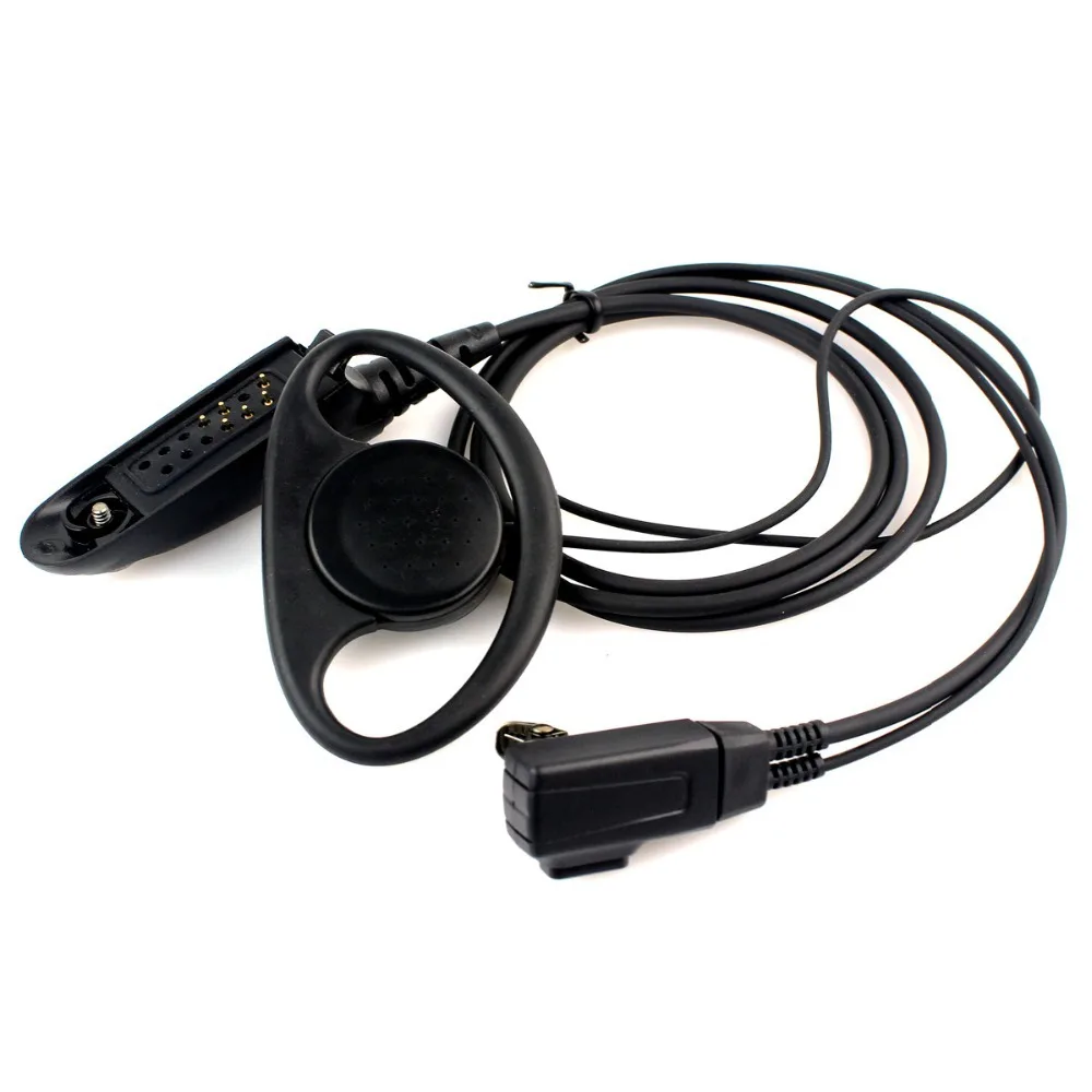 

walkie talkie Multi-Pin D-Shape Earpiece Headset for Motorola GP328 GP320 GP340 GP640 HT1250 earphone