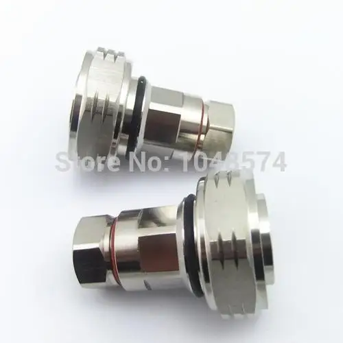 Free Shipping Straight DIN 7/16 male plug connector clamp for 1/2 superflexible RF Coaxial cable