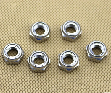 10 STKS M3/M4/M5/M6/M8 Self Lock Noten Blok Moer Rvs