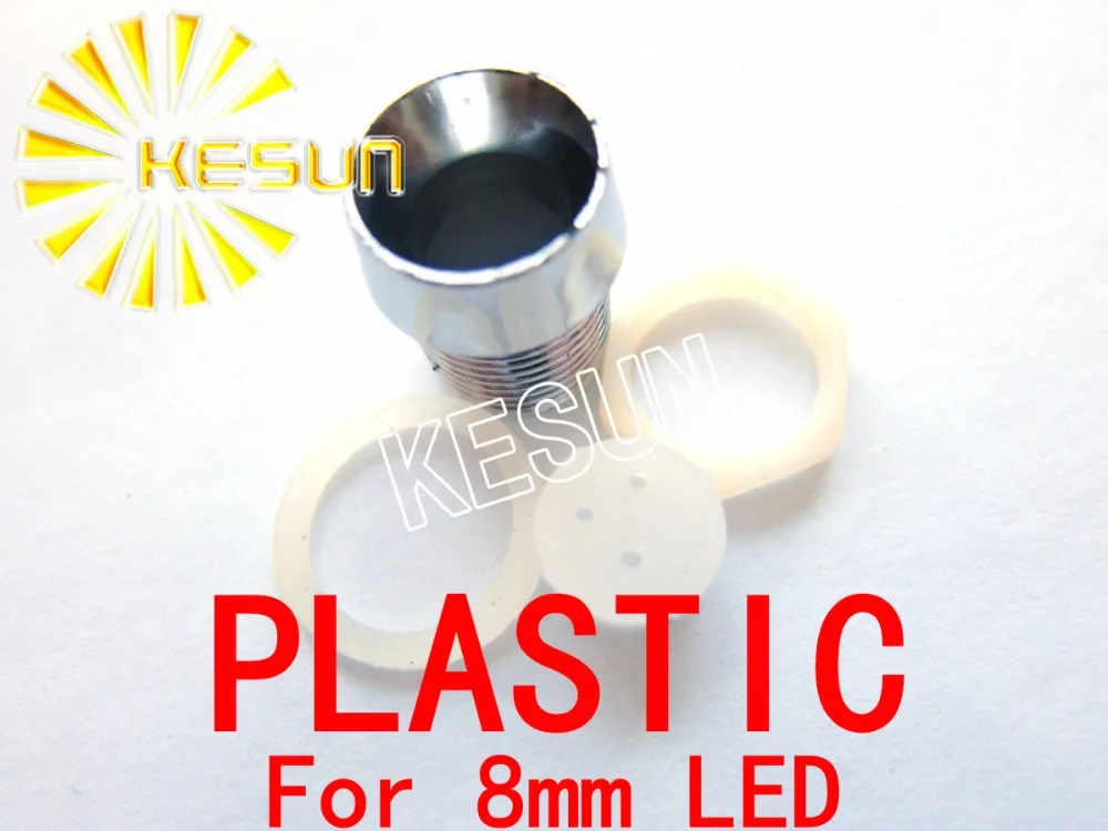 soquete de suporte de led de plastico soquete para diodos de led de mm 400 pecas x mm 01