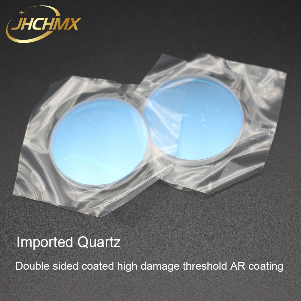 JHCHMX High Quality Fiber Laser Protective Lens/Windows Laser Safety Glass 30*3mm 1064nm For 0-3000WFiber Laser Cutting Machines