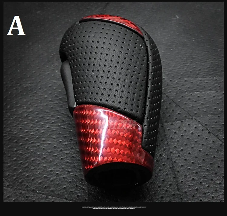 Fit for Mazda 3 6 xc45 AXELA atenza carbon fiber shift knob gear  lever gear head handball