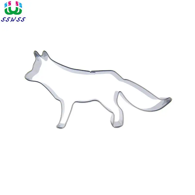 Snow Wolf Shape Cake Decorating Fondant Cutters Tools,Cookie Biscuit Baking Molds,Direct Selling