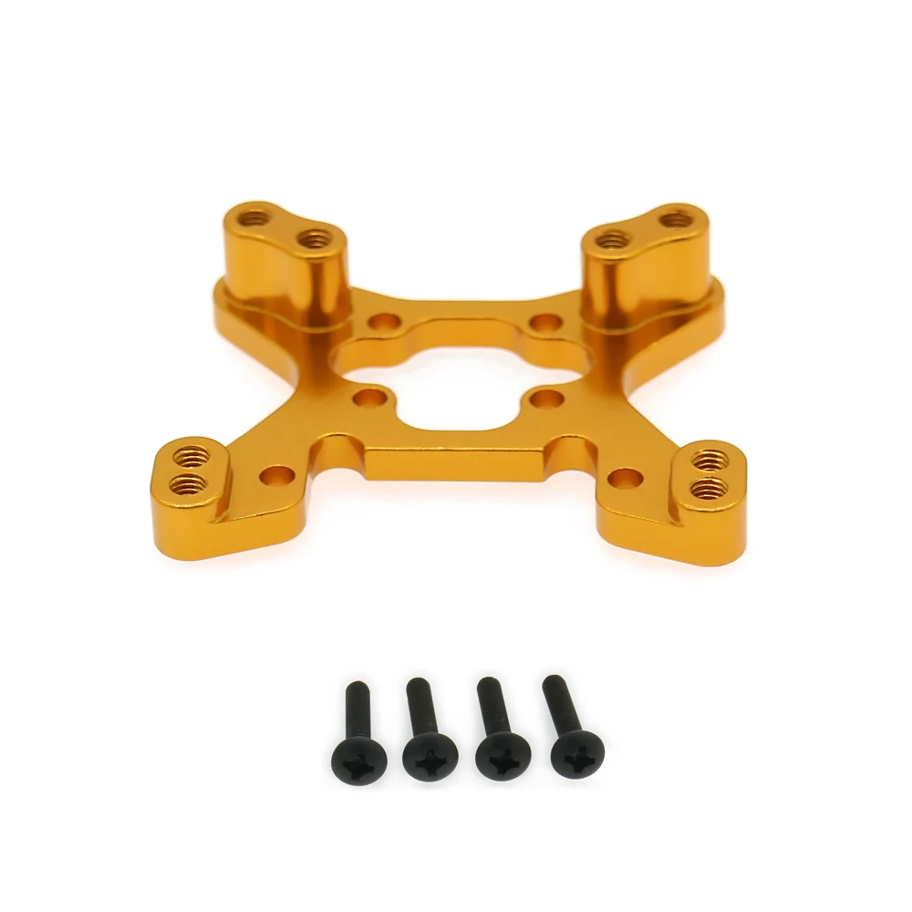 1Pc Alloy Aluminum Front Shock Tower For Rc Hobby Model Car 1/14 Lc Racing Full Series Shock Plate BE6074 Off-Road Buggy Parts