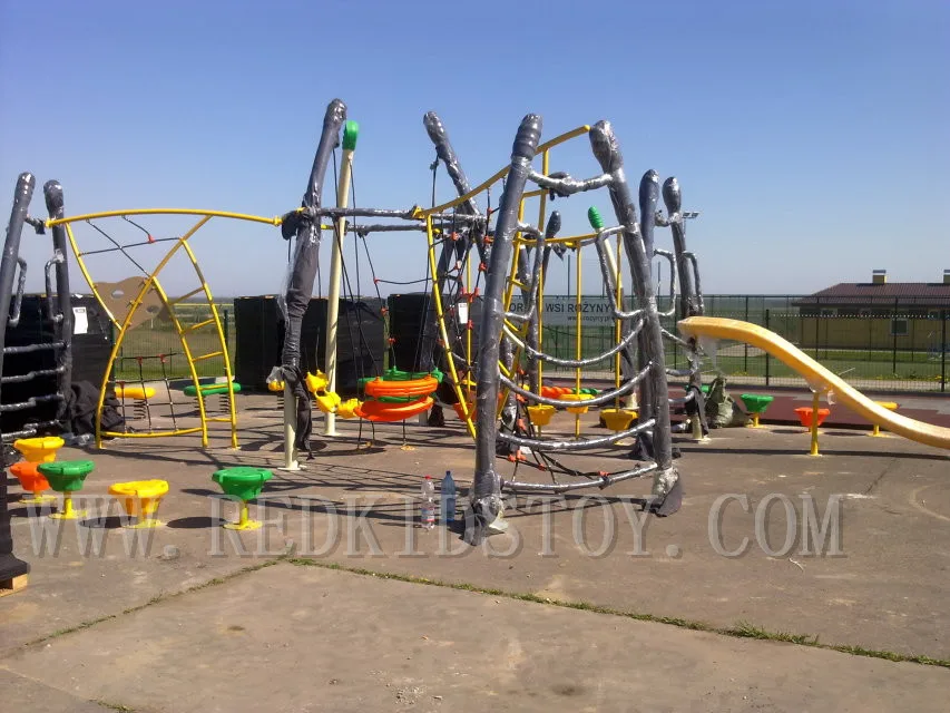 Exported to Canada EN1176 Gym Training Playground for Children HZ-14901