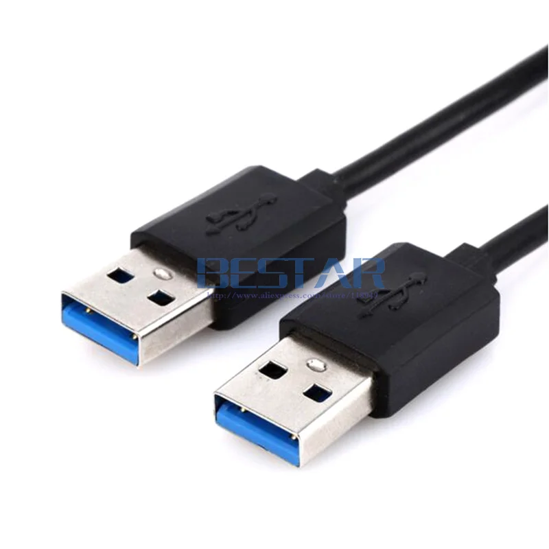 USB Cable Male to Male,  USB 2.0 Type A Male to A Male Cable AM 1M 3Ft