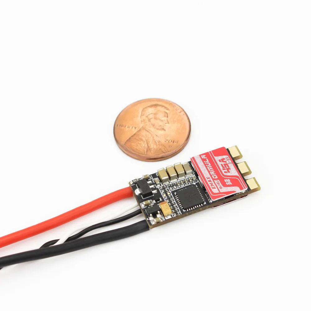 Emax Formula 45A ESC BLHeli-32 2-5S Bullet Brushless Speed Controller for RC Quadcopter Multicopter