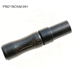 Pro Bomesh 1pcs 34g Wood Reel Seat With EVA Or Without EVA Spinning Reel Seat DIY Rod Building Accessory