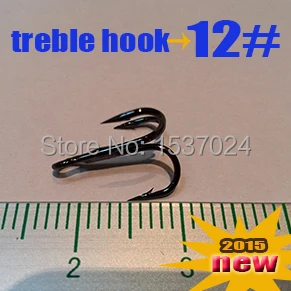 2019 fishing hooks treble hooks SIZE:12# quantily:10000pcs/lot  direct factory Quality assurance