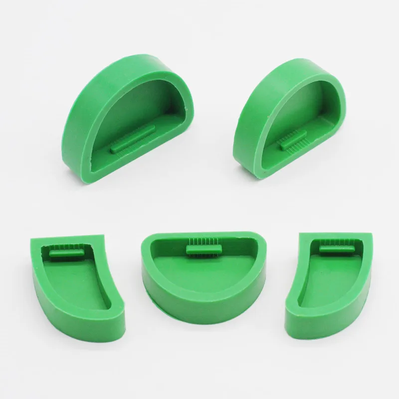 Dentistry Equipment Silicone Plaster Model Former Base Molds Mould On Stone Model Work 5Pcs/Set