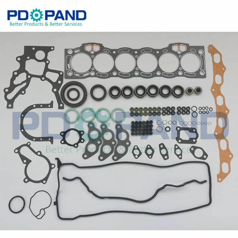 1G 1GFE 1G-FE Engine Overhaul Gasket Kit 04111-70061 for Toyota CRESSIDA/CROWN  GX81 GS131 GX71 1988cc 2.0L 1988-2001