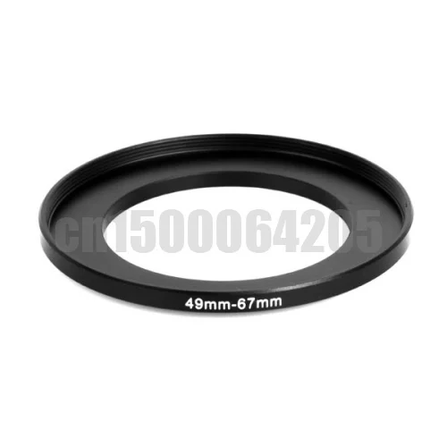 Free shipping + Trcking Number Black Step Up Filter Ring Lens Ring 49mm to 67mm 49mm -67mm