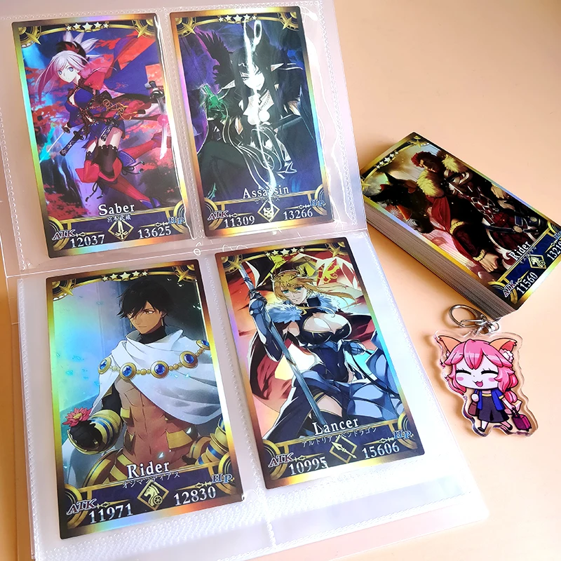 62pcs/set Fate/FGO The Holy Grail War Alter Toys Hobbies Hobby Collectibles Game Collection Anime Cards