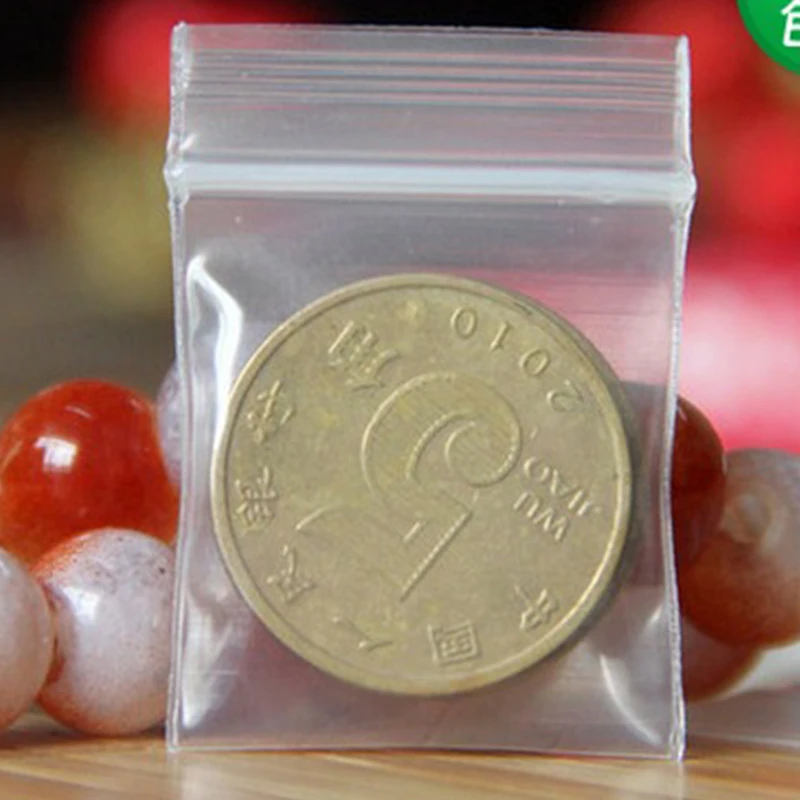 

Plastic Packing Bags !100pcs/lot (2cm*3cm) Clear Resealable Plastic Bag PE Zip Lock Pouches thickness:0.2mm