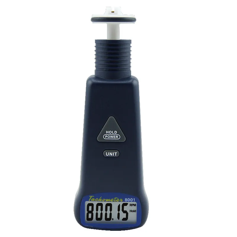 

New High Sensitive Accuracy Handheld Digital Contact Tachometer AZ8001 Mini Pocket Tachometer Speed Tester Measuring Instrument