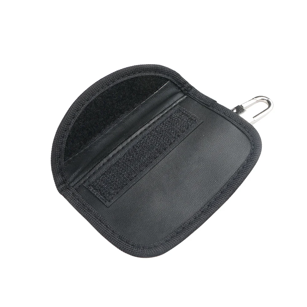 1Pc Mini Car Key Case For Signal Blocking Faraday Chiave Dell'automobile Portachiavi Privacy Protection RFID Waterproof Key Case