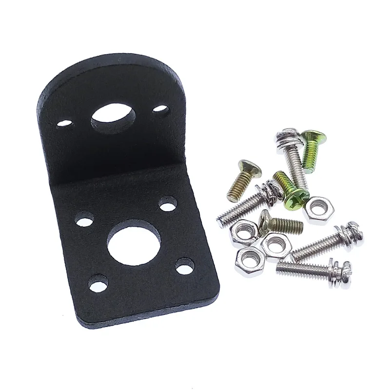 Aluminium alloy mounting bracket 25GB(GA) gear motor bracket with  matching screw