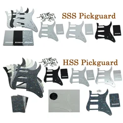 Dopro HSS/SSS Pickguards and Back Plate with Screws fits for Yamaha PACIFICA