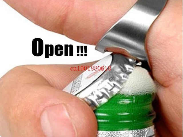 

Fedex DHL Free Shipping Stainless Steel Finger Ring Ring-Shape Beer Bottle Opener For Beer Bar Tool 22mm Size R01 ,100pcs/lot